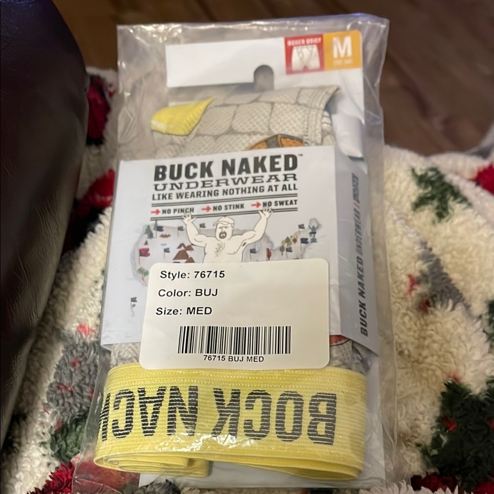 Buck Nacked Underwear-yellow sausages
